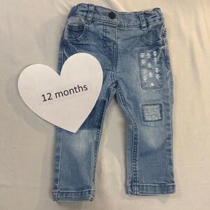 Colimacon - Stylish Kids Denim Jeans with patch design